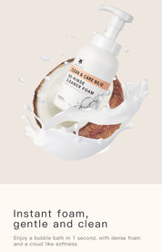 Coconut Oil Skincare Leave-in pet hair cleaning foam