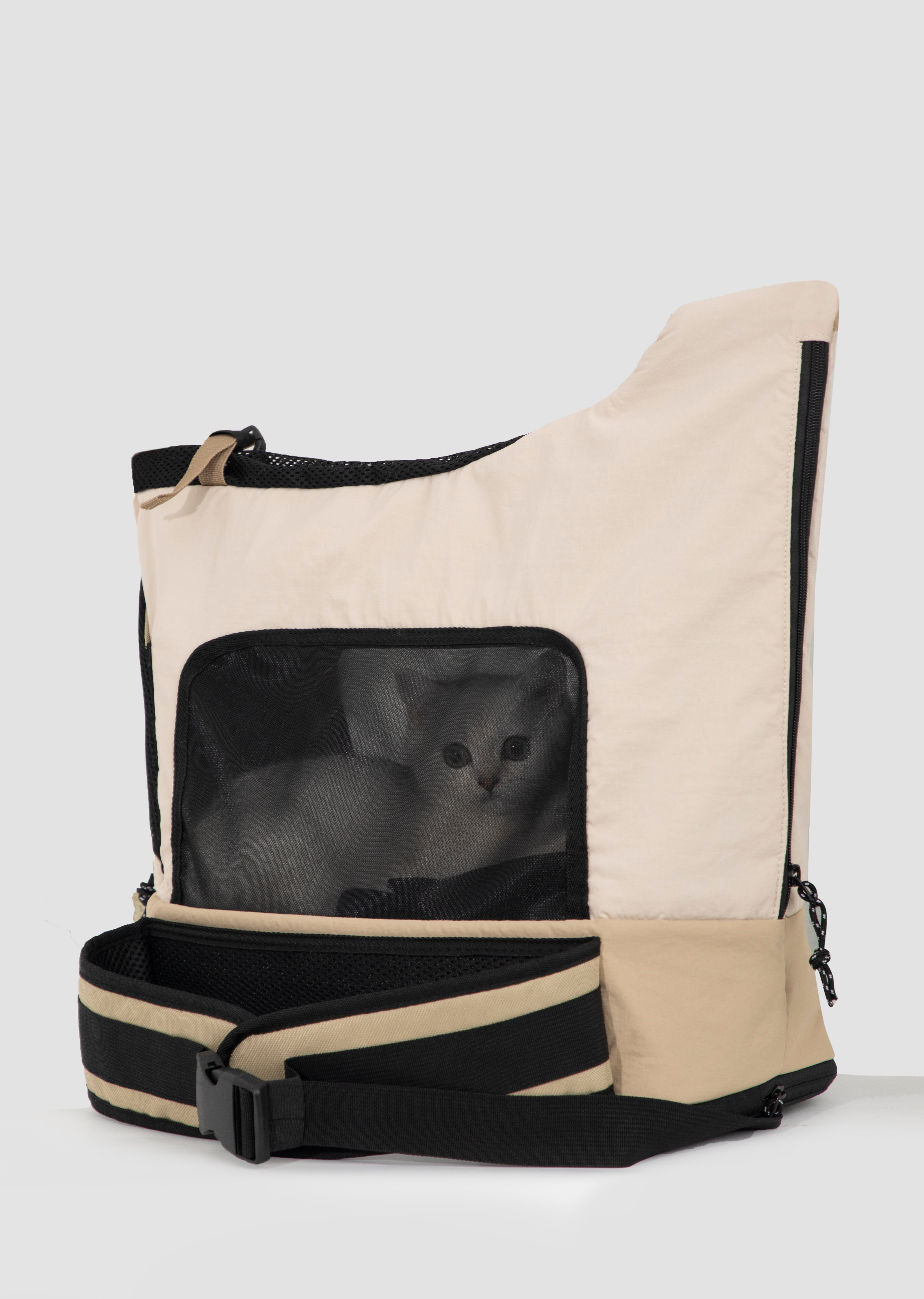 Cross shoulder chest pet travel bag