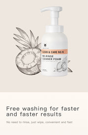 Coconut Oil Skincare Leave-in pet hair cleaning foam