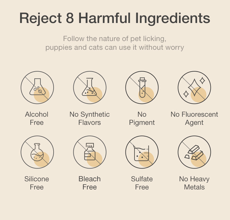 Disposable cleaning and repairing hair gloves for pets