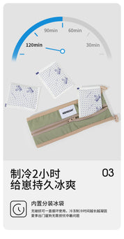 Pet outdoor cooling scarf