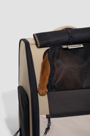 First class high capacity pet backpack