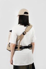 Cross shoulder chest pet travel bag