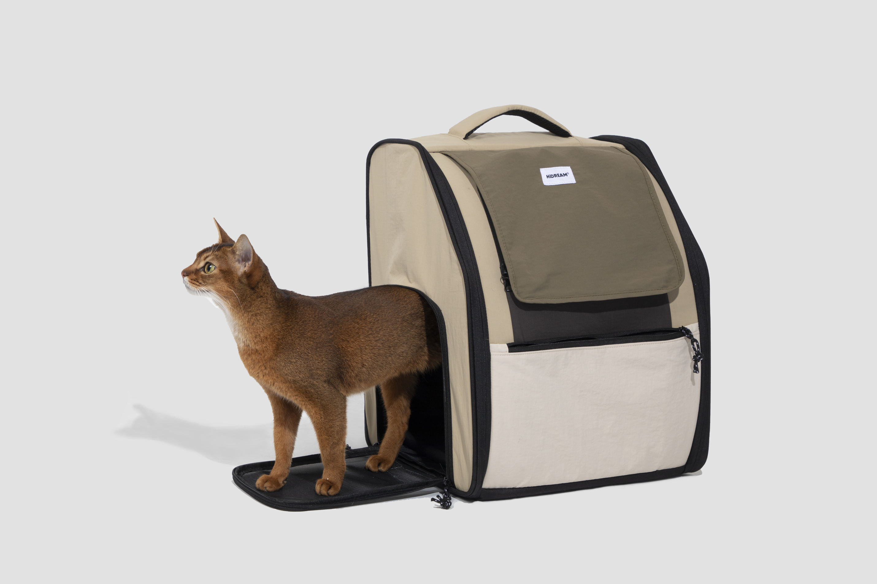 First class high capacity pet backpack