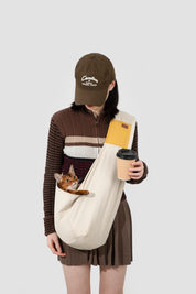 Multi-color pet travel portable antibacterial material satchel