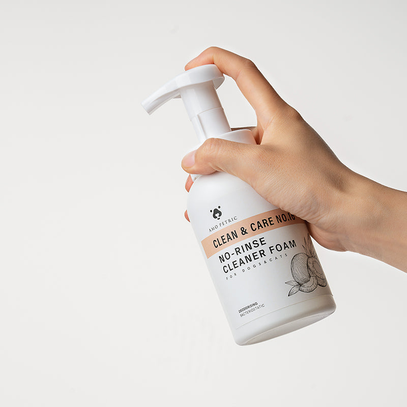 Coconut Oil Skincare Leave-in pet hair cleaning foam
