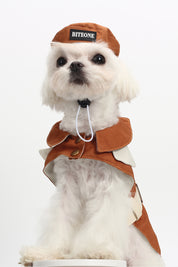 Paris Left Bank fashion trench coat