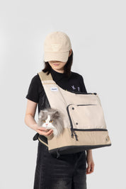 Cross shoulder chest pet travel bag