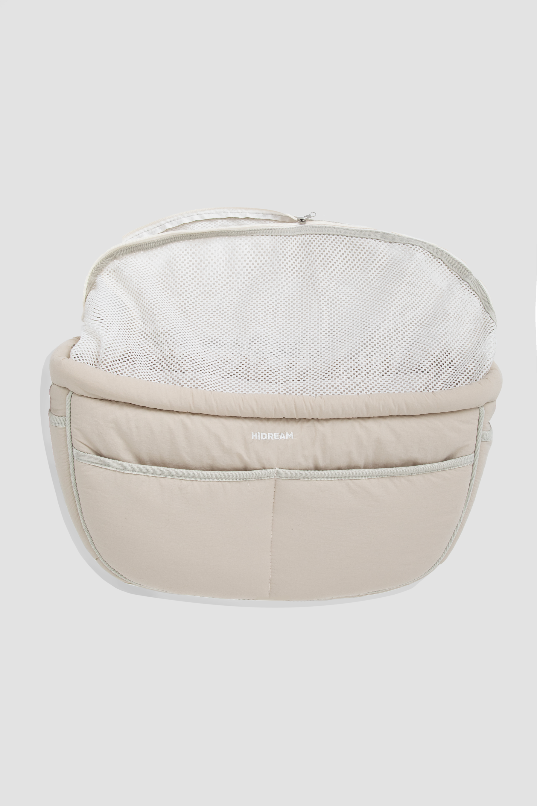 Soft fufu pet crossbody bag