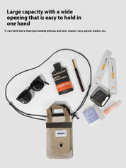 Small carry-on straddle bag