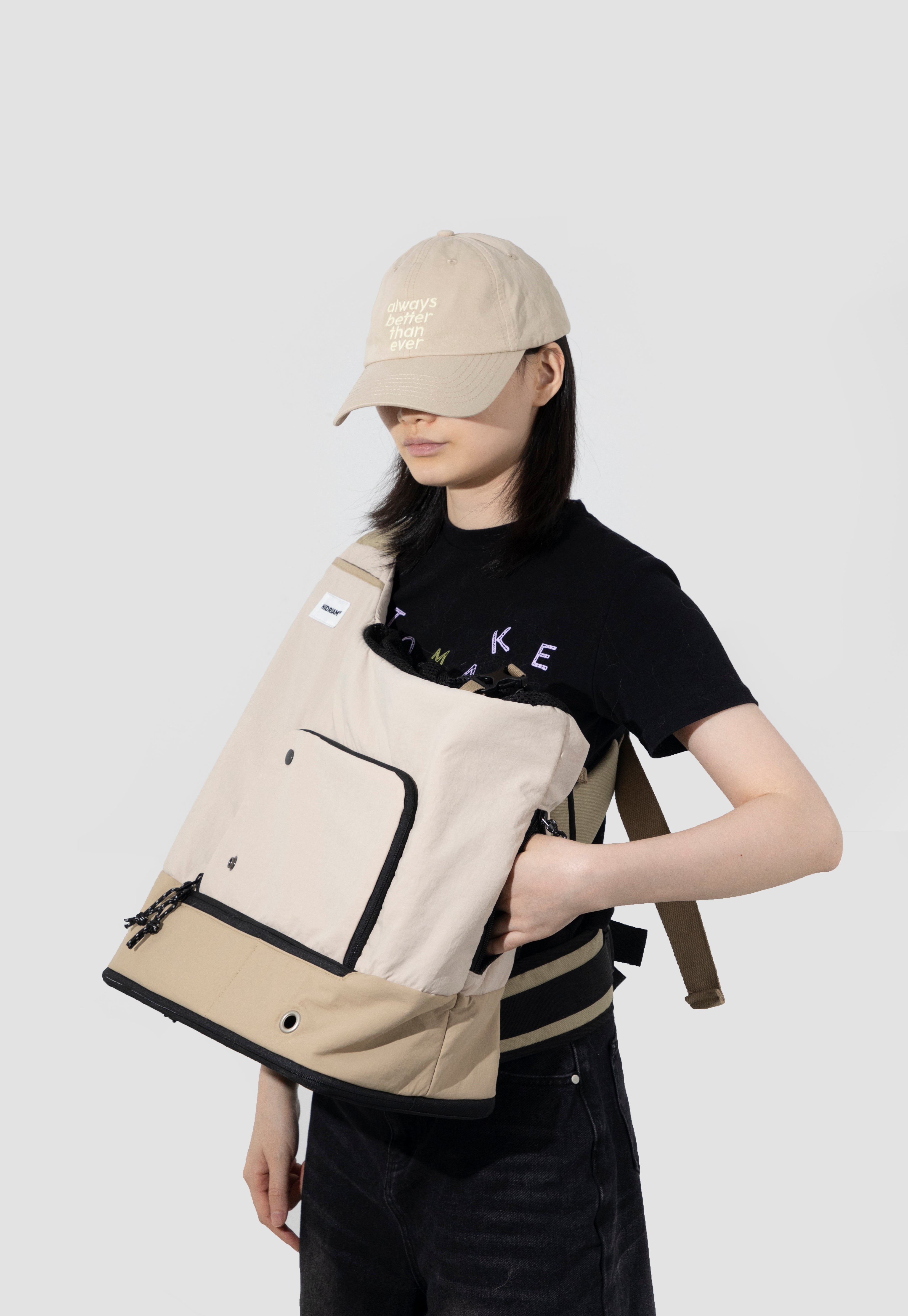 Cross shoulder chest pet travel bag
