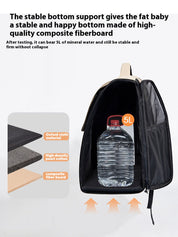 First class high capacity pet backpack