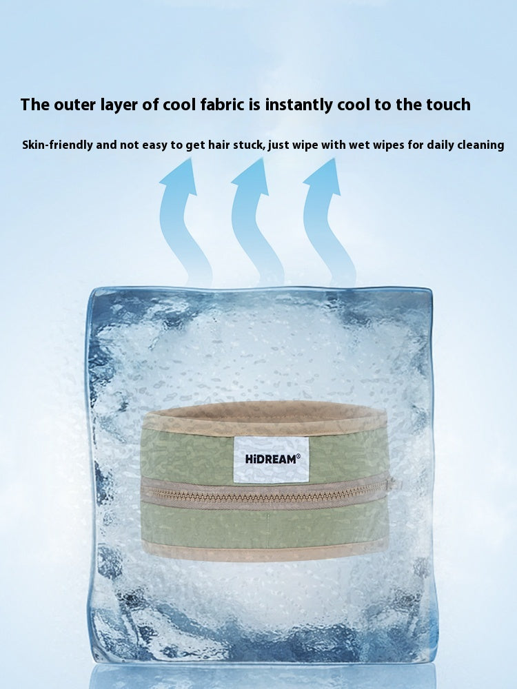 Pet outdoor cooling scarf