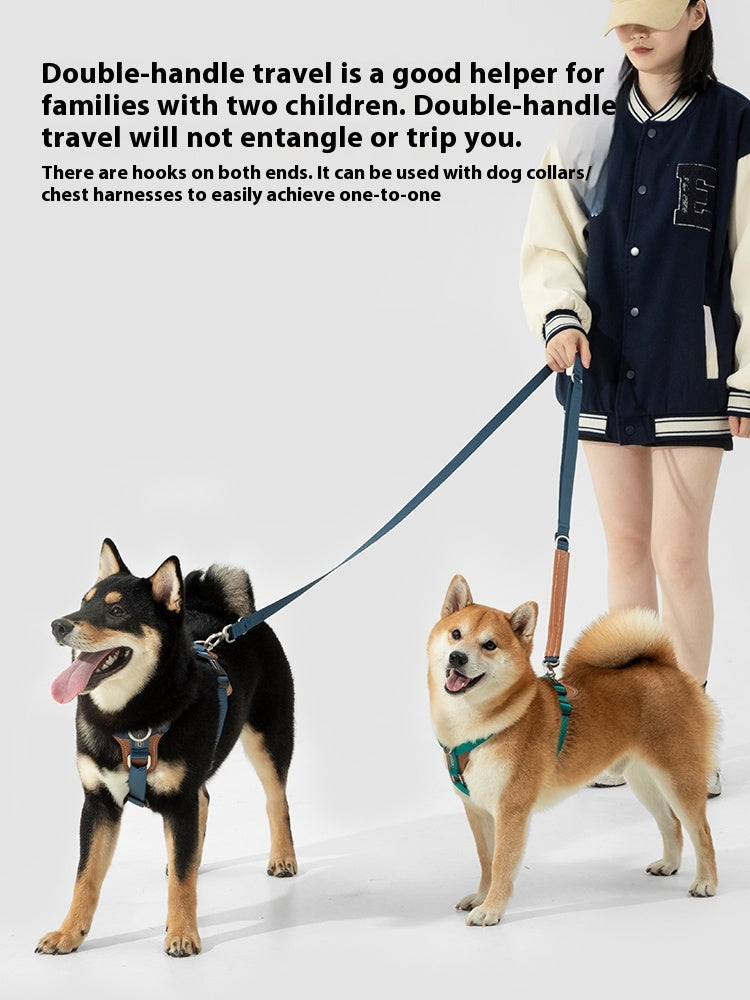 BOBO series hands-free diagonal pet leash