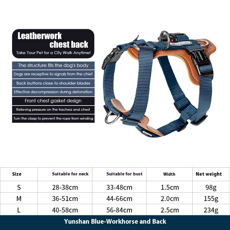 BOBO series hands-free diagonal pet leash