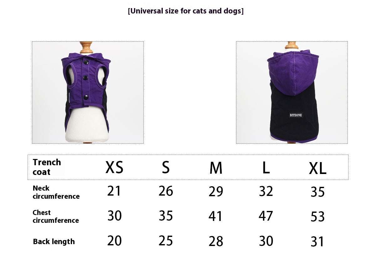 Pet fashion clothing - Off-road Riders-purple