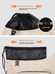 Cross shoulder chest pet travel bag
