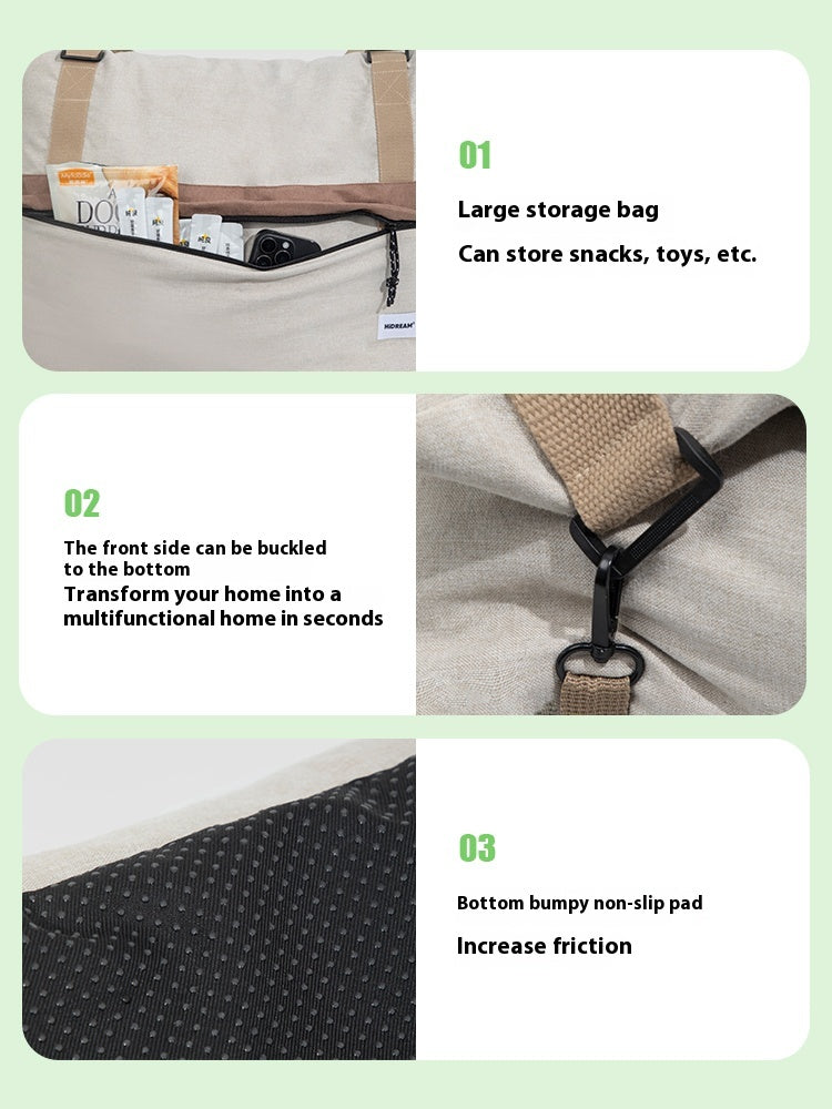 Pet's favorite soft mattress (for indoor or car use)