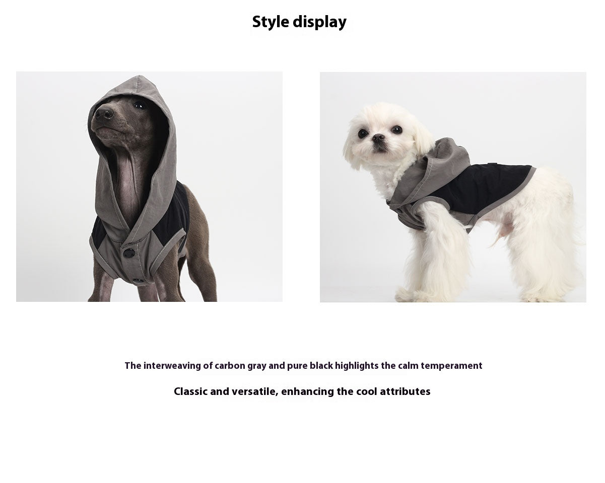 Pet fashion clothing - Off-road Riders-GREY