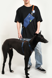 BOBO series hands-free diagonal pet leash