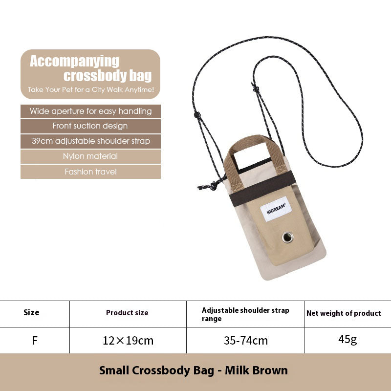 Small carry-on straddle bag