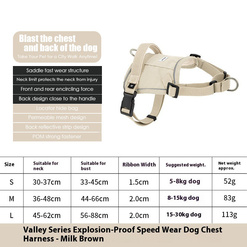 Valley Series Chest and Back (excluding leash)