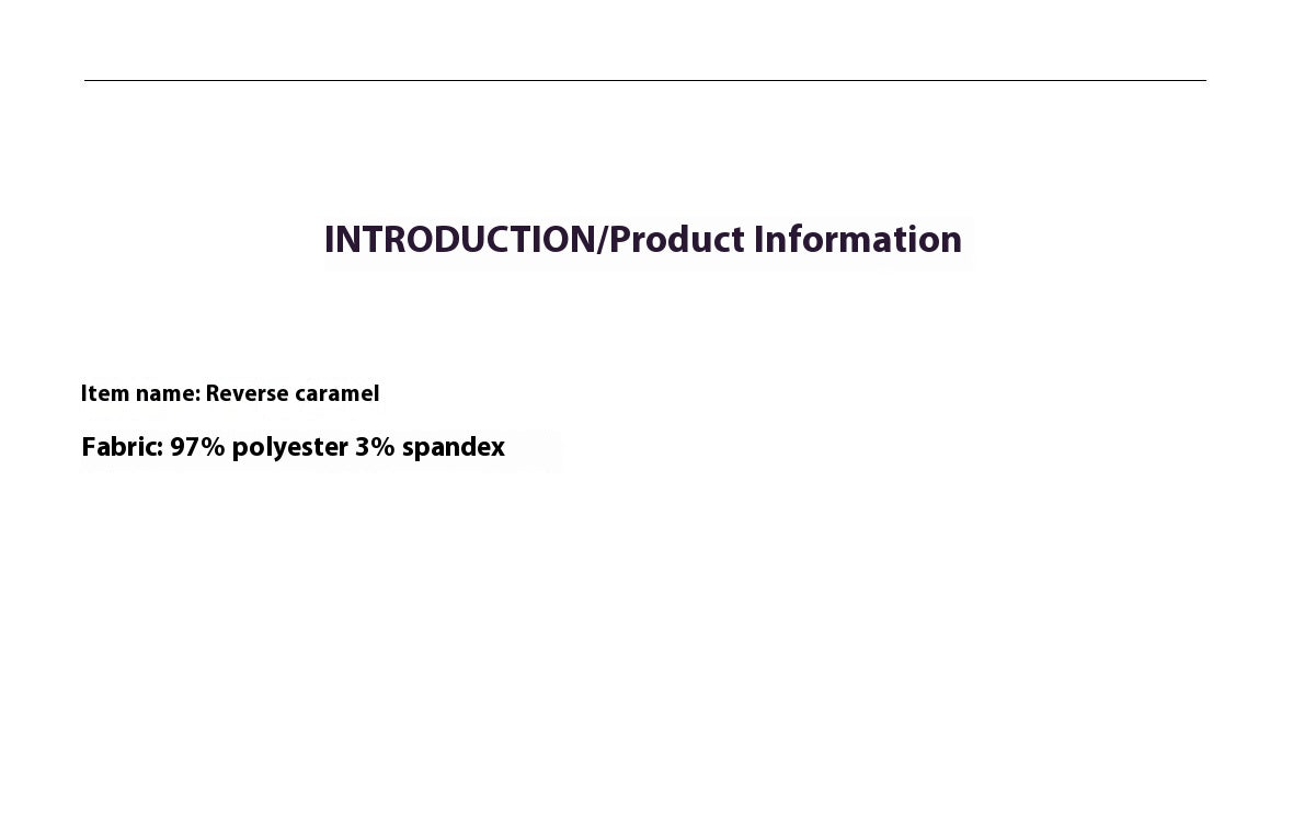 Caramel color universal lining