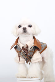 A cappuccino vest