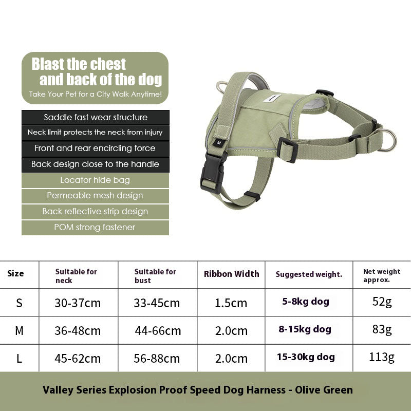 Valley Series Chest and Back (excluding leash)