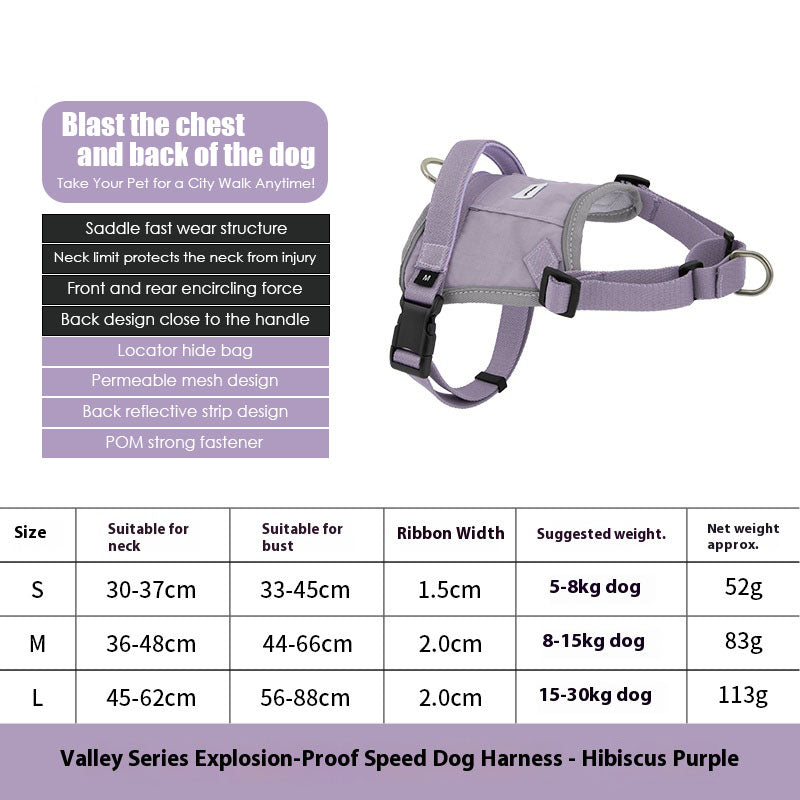 Valley Series Chest and Back (excluding leash)
