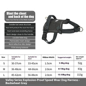 Valley Series Chest and Back (excluding leash)