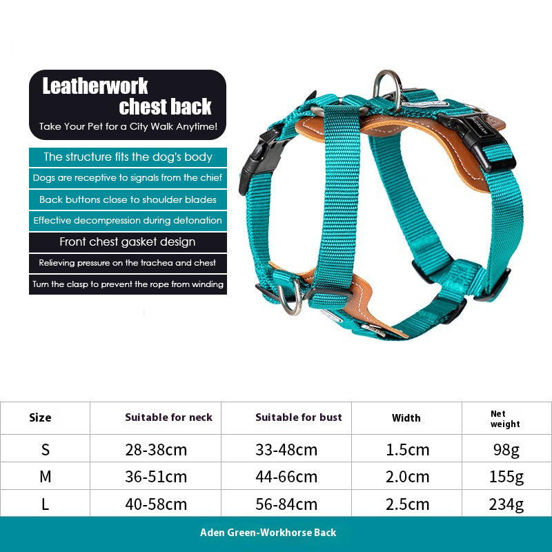 BOBO series hands-free diagonal pet leash