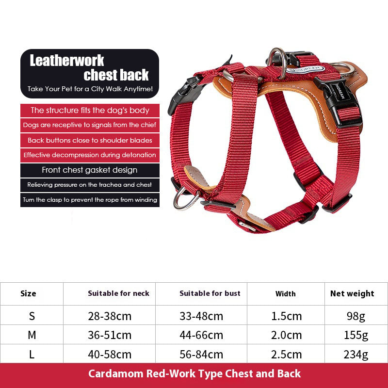 BOBO series hands-free diagonal pet leash